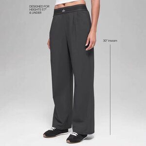 ALO Women's Straight-Leg Wide-Leg Casual Pants